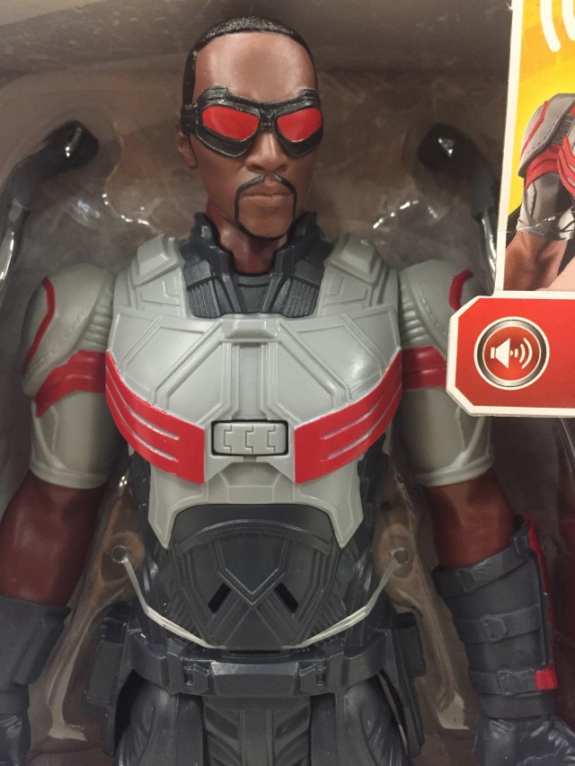 Civil War Falcon Titan Hero 12" Figure Close-Up Anthony Mackie