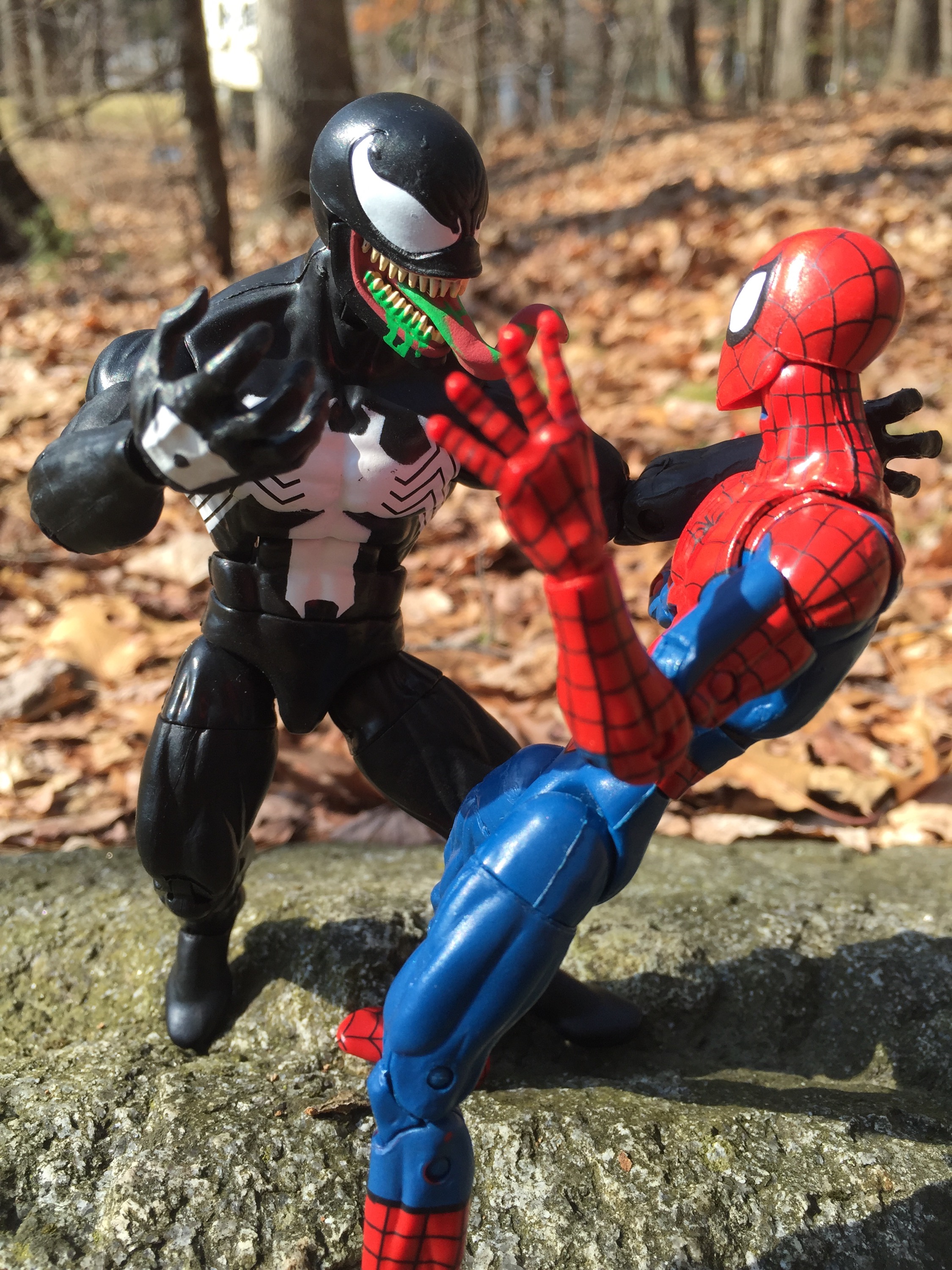 Vintage Marvel Toybiz Bride Of Venom Action Figure Moc Spider-Man Legends 