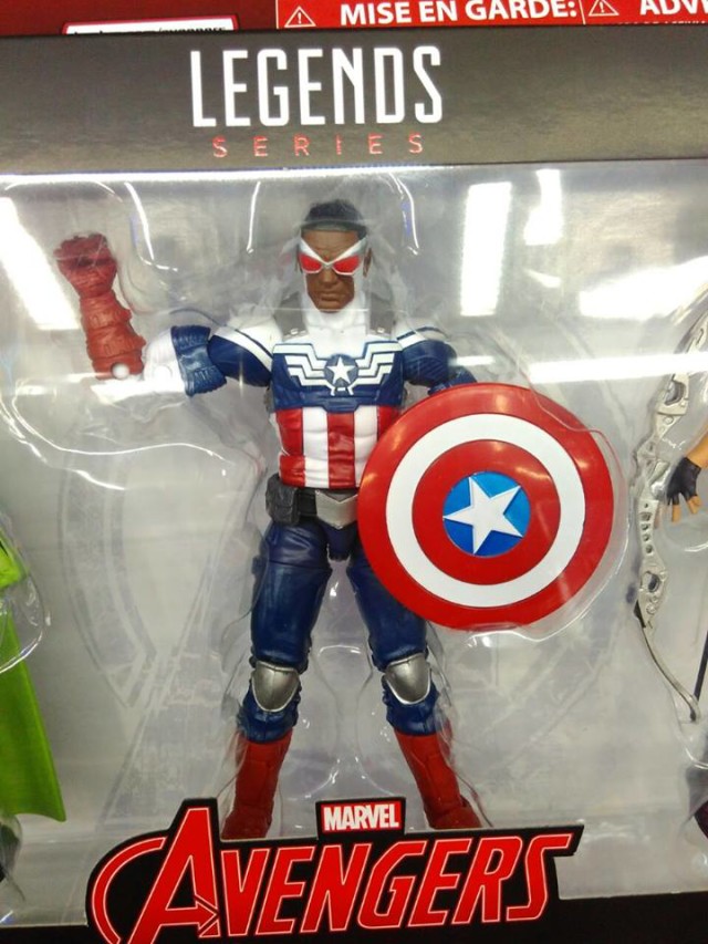 Marvel Legends 2016 Sam Wilson Captain America Falcon 6 Inch Figure