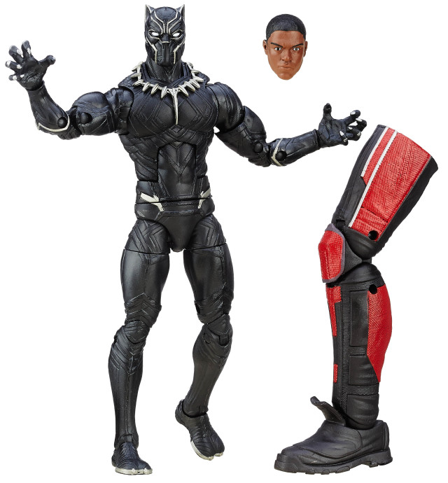 Marvel Legends Black Panther Figure with Giant-Man Leg