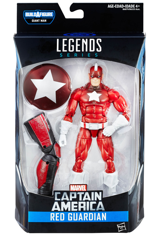 Red Guardian Marvel Legends Figure Packaged