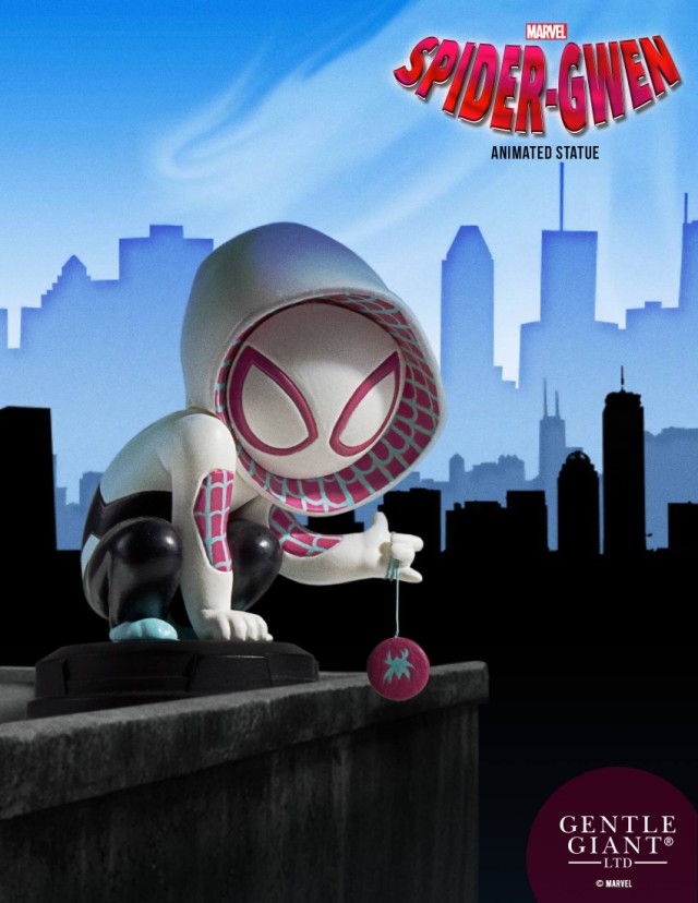 Spider-Gwen Gentle Giant Animated Statue