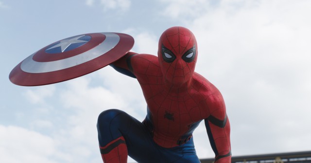 Captain America Civil War Spider-Man with Shield Screenshot