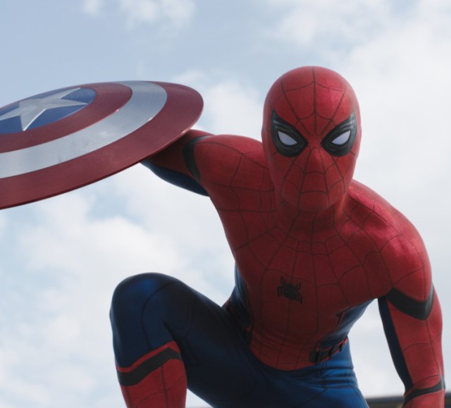 Captain America Civil War Spider-Man with Shield Screenshot