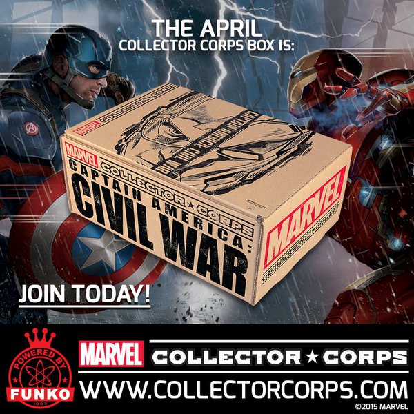 marvel collector corps civil war