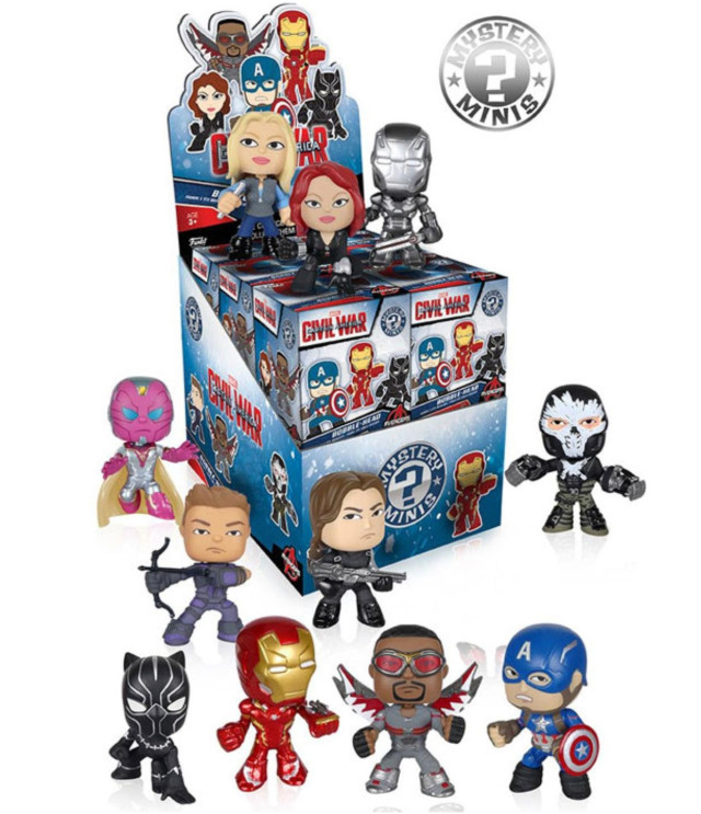 Civil War Mystery Minis Figures