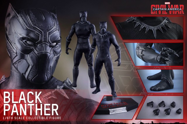 Hot Toys Black Panther Figure and Accessories