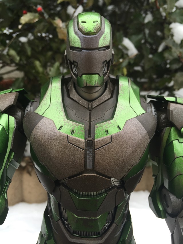 Close-Up of Iron Man 3 Hot Toys Gamma Mark XXVI MMS