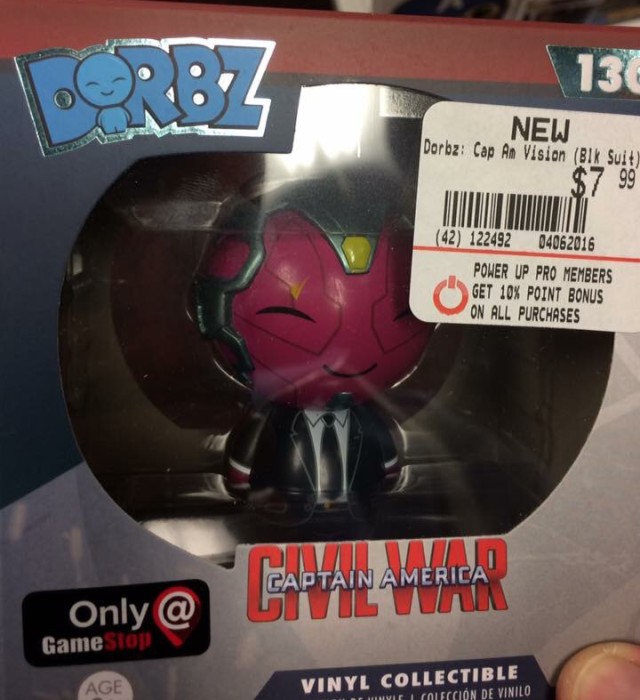 Gamestop Dorbz Civil War Vision in Suit