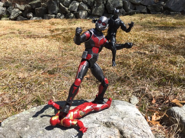 Giant-Man vs Black Panther vs Iron Man