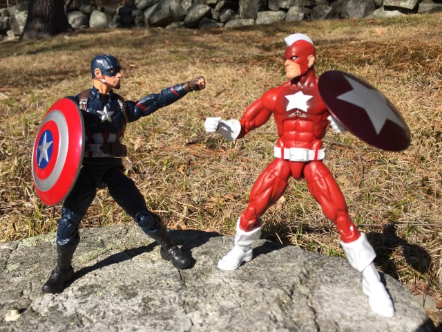 Marvel Legends Captain America vs. Red Guardian