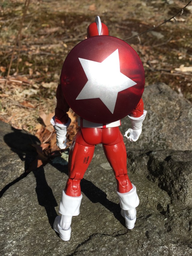 Marvel Legends Civil War Red Guardian with Shield on Back