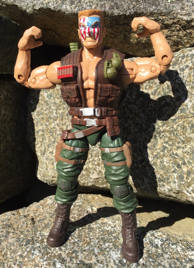 Hasbro Marvel Legends Nuke Action Figure Flexing Muscles