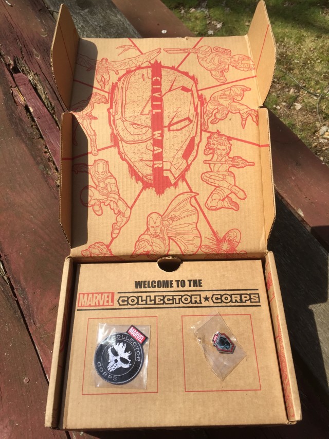 April 2016 Marvel Collector Corps Civil War Box Spoilers