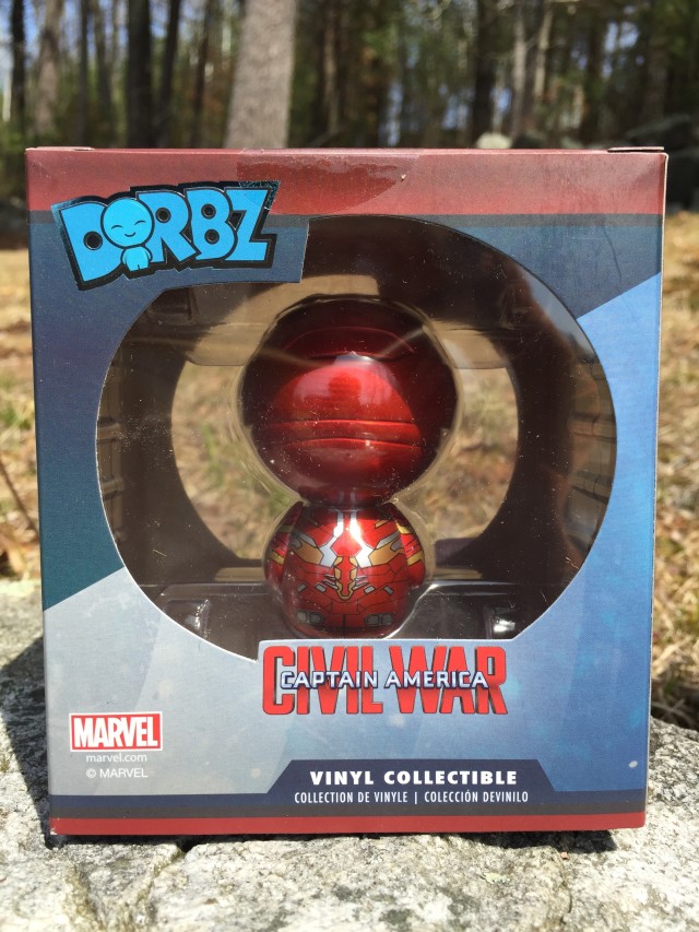 Exclusive Iron Man Unmasked Dorbz MCC Vinyl Figure