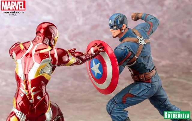 Kotobukiya Captain America Civil War ARTFX Statues