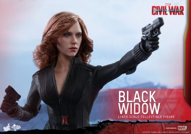 MMS365 Black Widow Hot Toys Figure with Pistols