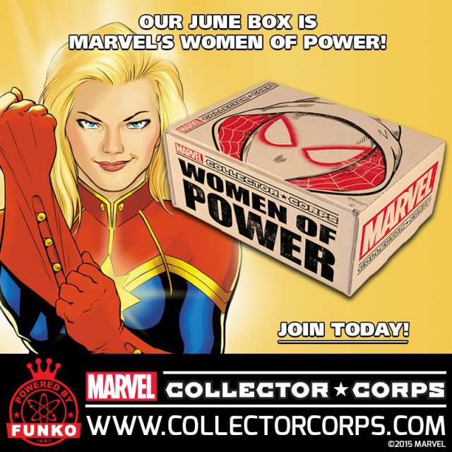 Marvel Collector Corps Women of Power Captain Marvel