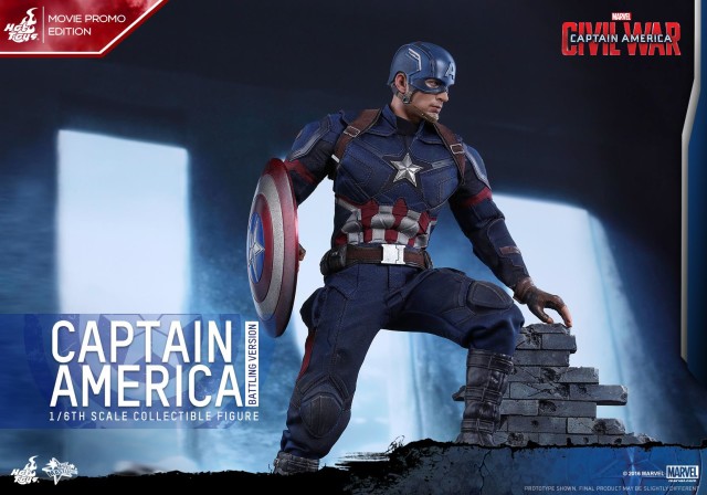 Movie Promo Edition Battling Version Captain America MMS