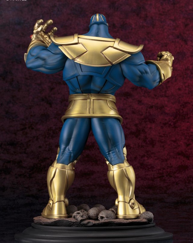 Back of Thanos Kotbukiya Statue 2016