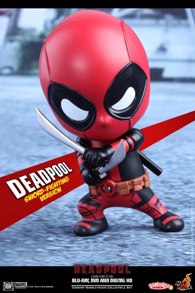 Deadpool Cosbaby Sword-Fighting Version