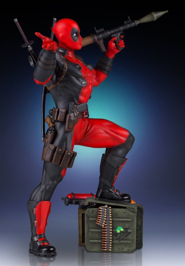 gentle giant deadpool statue