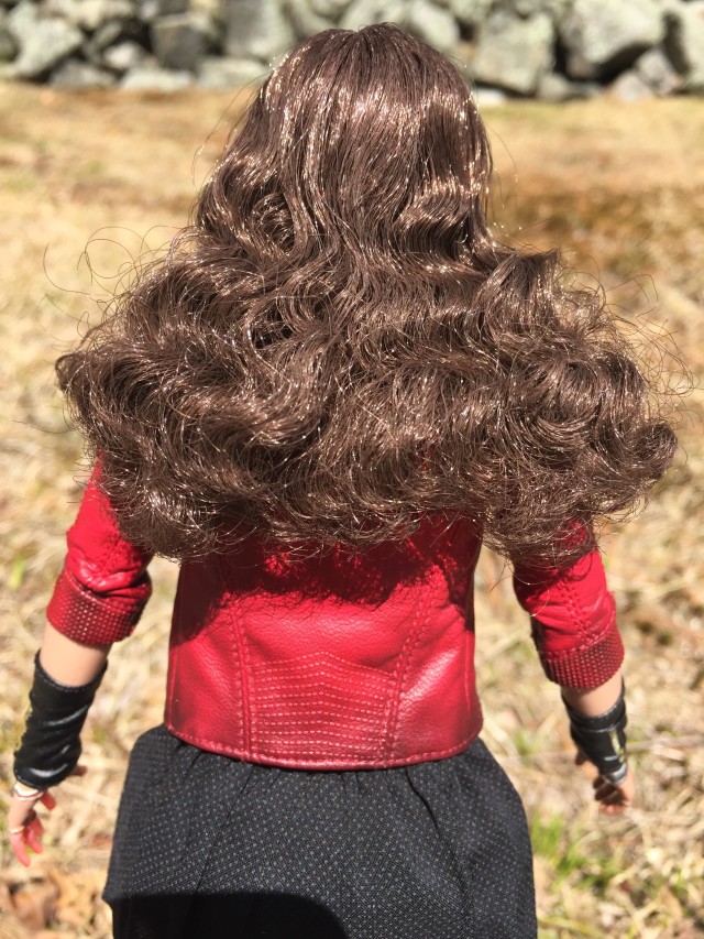 Scarlet Witch MMS Figure Hair Straight Out of Box