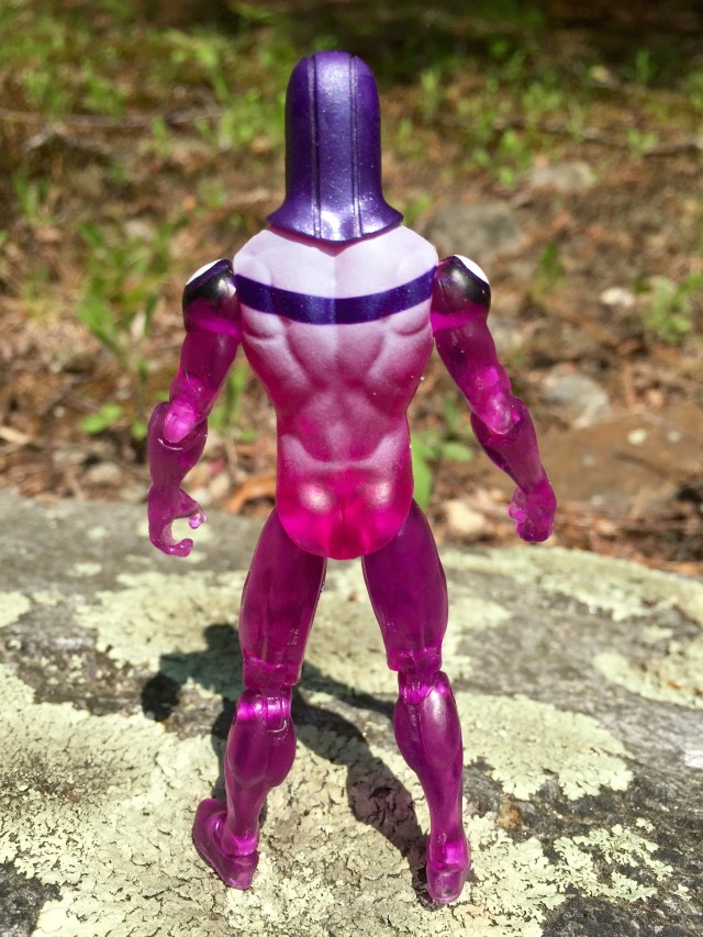 Back of Marvel Legends 3.75" Living Laser Figure