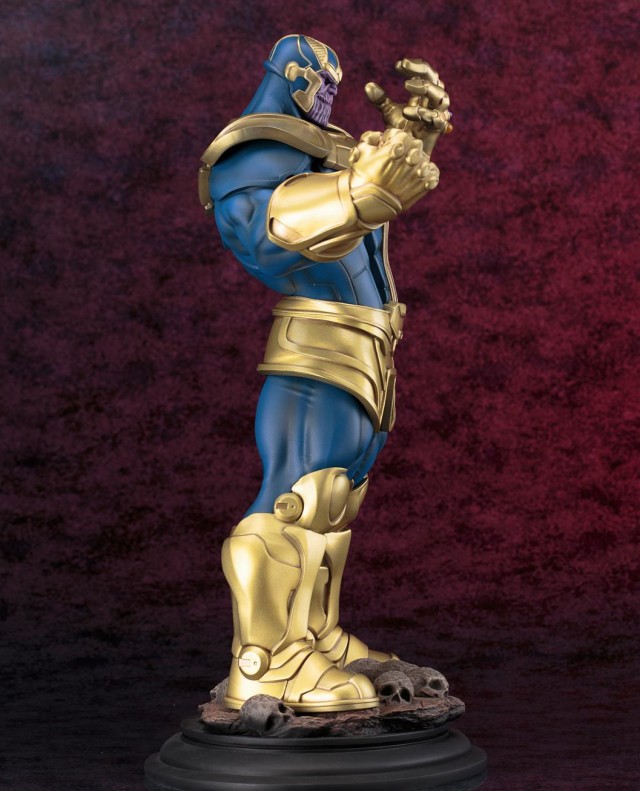 Side View of Koto Thanos Fine Arts Statue