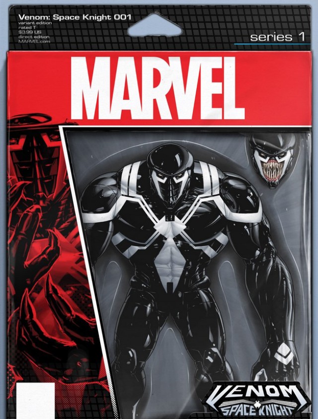 Venom Space Knight Issue 1 Variant Cover Action Figure