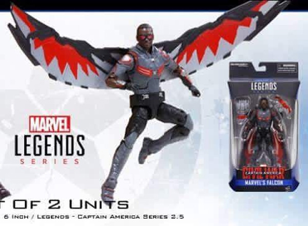 Marvel Legends 6" Inch Walmart Exclusive Avengers Falcon Loose Complete 