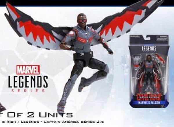 Hasbro Target Exclusive Marvel Legends Series Falcon Captain