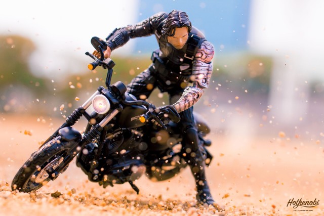 Captain america civil on sale war bucky motorcycle