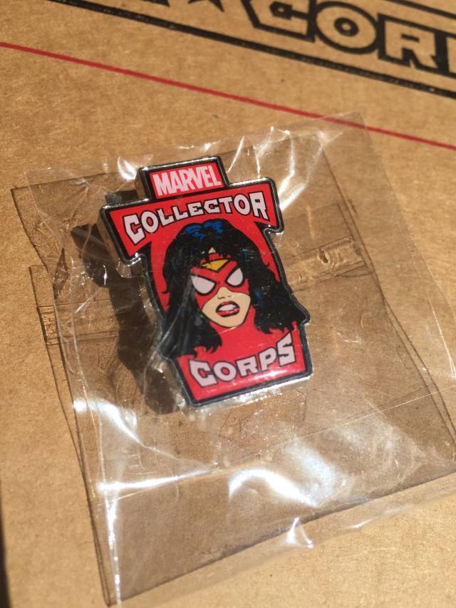 Funko Spider-Woman Pin Collector Corps