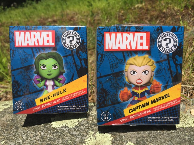 Women of Power Mystery Minis She-Hulk and Captain Marvel