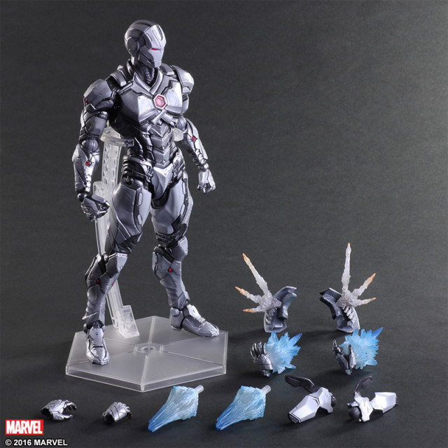 Iron Man Limited Color Ver Play Arts Kai Marvel War Machine Figure