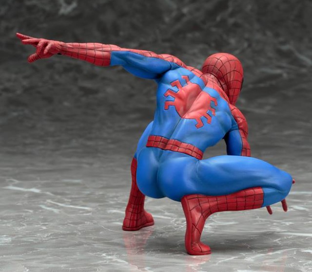 Kotobukiya Amazing Spider-Man ARTFX+ Statue Back