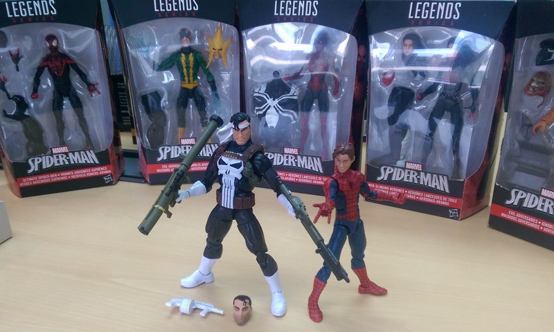 Black Venom Marvel Figure Man Legends Spider Action Toy Baf Series 6  Spiderman 