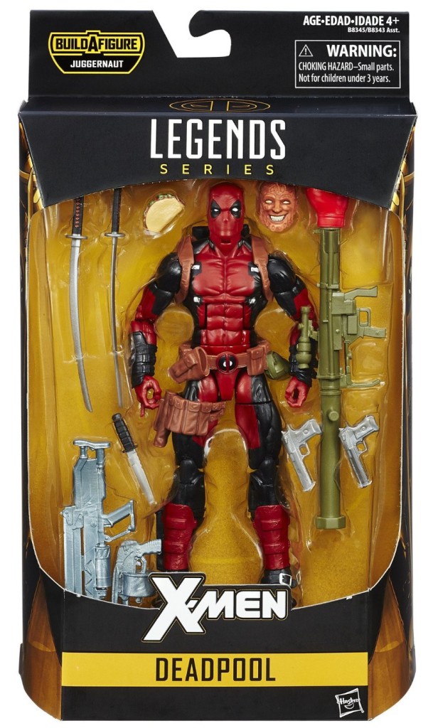 Marvel Legends Deadpool Figure Packaged