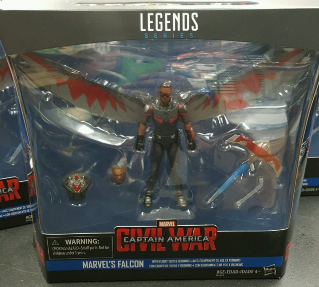 Marvel Legends Falcon Civil War Movie 4 Inch Figure in Box