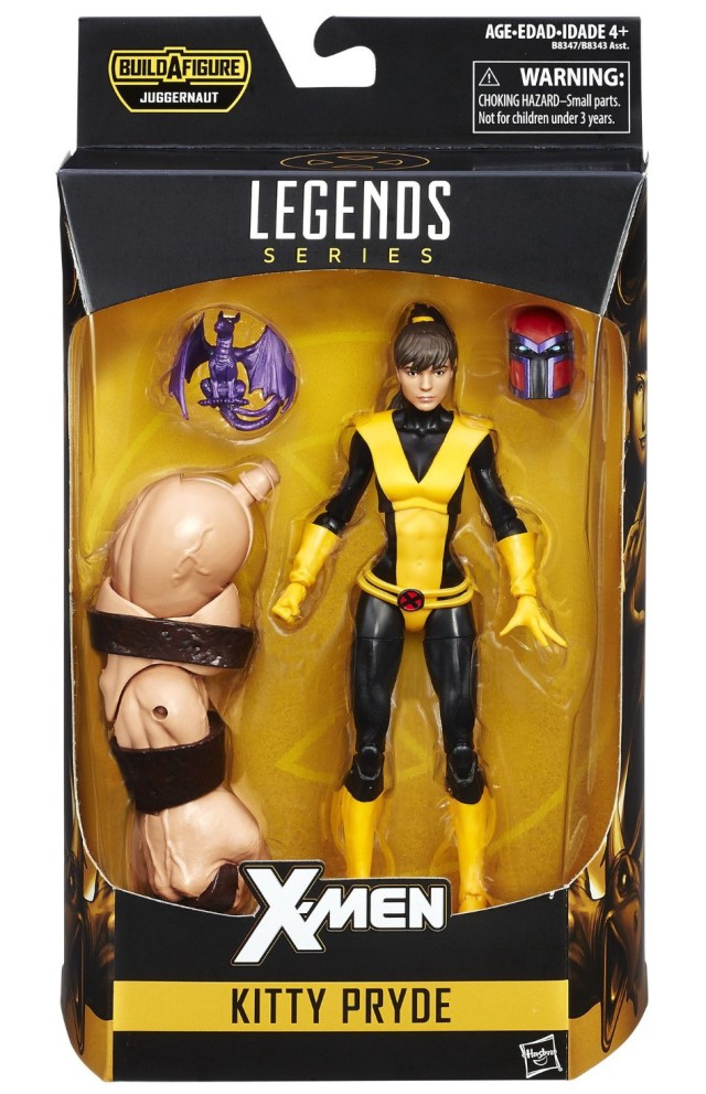 Marvel Legends Kitty Pryde Figure Packaged with Onslaught Head