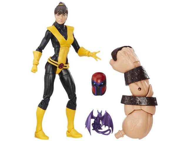 Marvel Legends X-Men Kitty Pryde Figure with Juggernaut Arm Lockheed and Onslaught Head