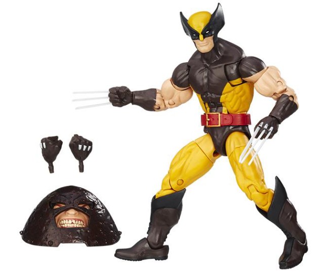Marvel Legends X-Men Wolverine Figure with Juggernaut Head