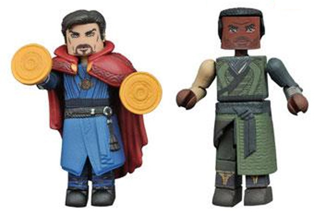 Marvel Minimates Doctor Strange and Wong Movie Figures