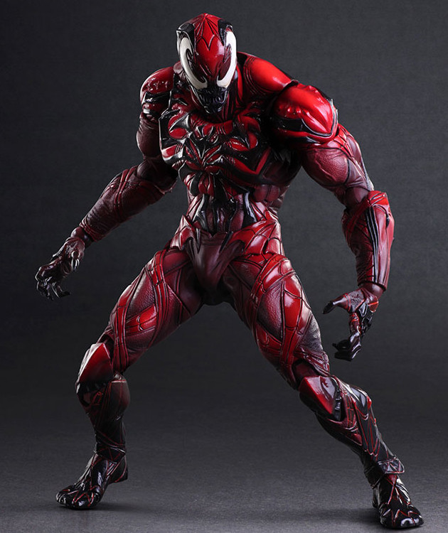 mængde af salg udløb sarkom Marvel Play Arts Kai Carnage & War Machine Revealed! - Marvel Toy News