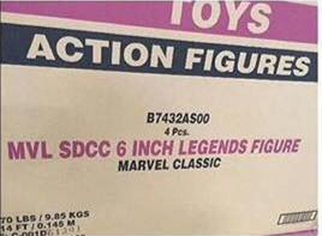 SDCC Marvel Legends 2016 Exclusive Case Photo