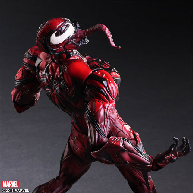 Square-Enix Play Arts Kai Marvel Limited Carnage Figure Venom Red