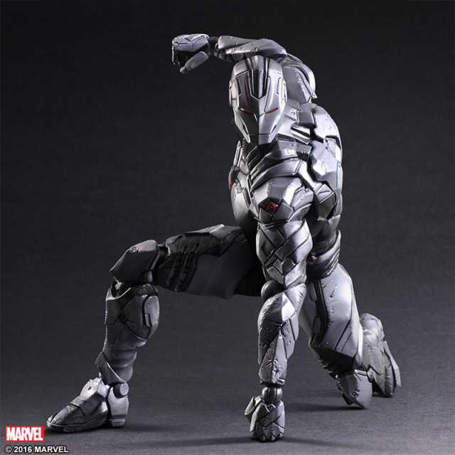 War Machine Play Arts Kai Iron Man Limited Color Edition Figure