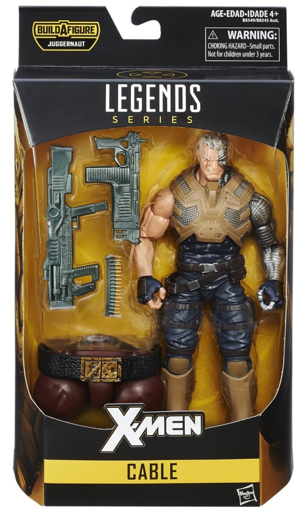 X-Men Legends Cable Figure Packaged