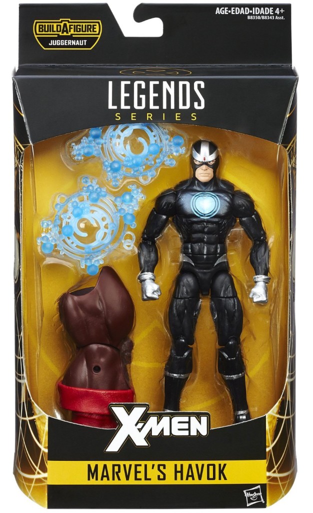 X-Men Marvel Legends Havok Figure Packaged